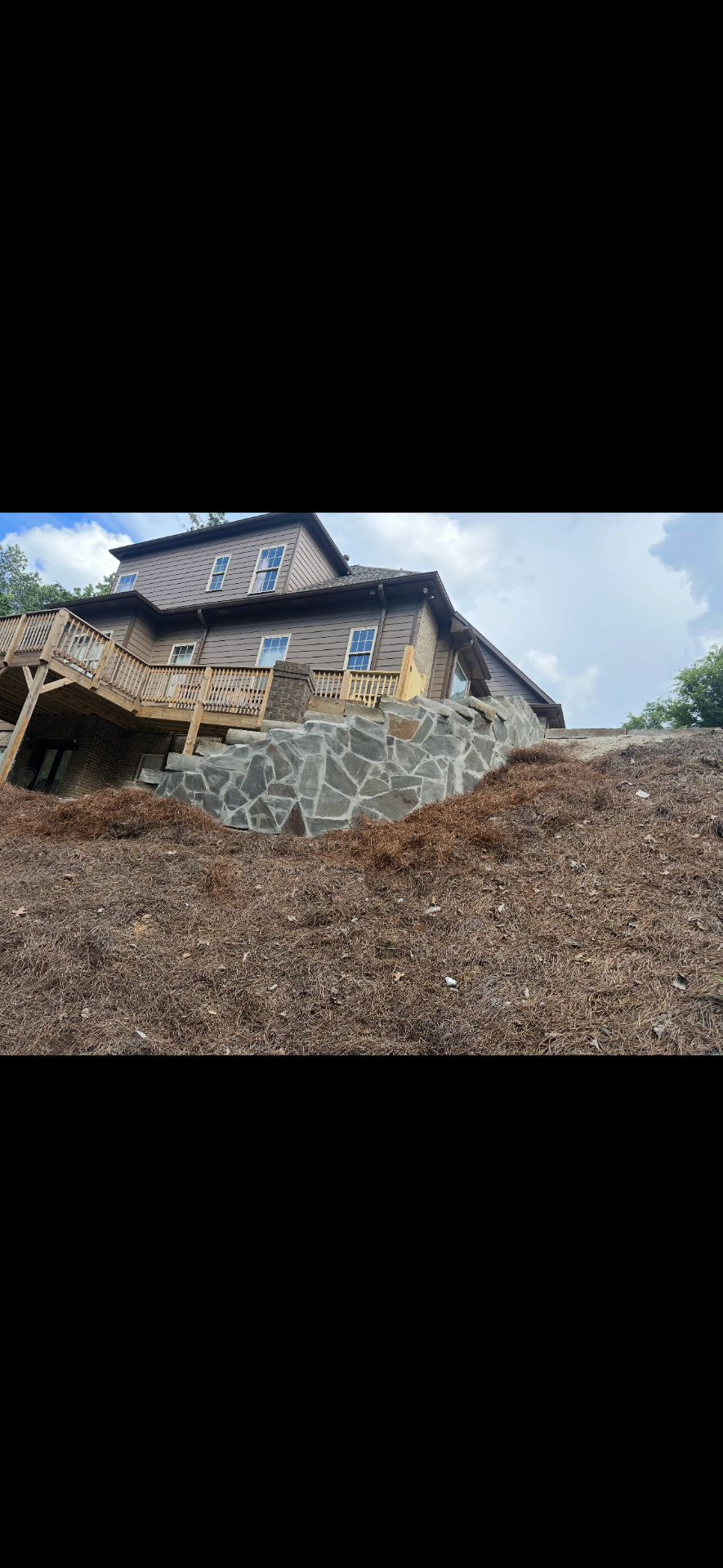 Retaining wall project 6